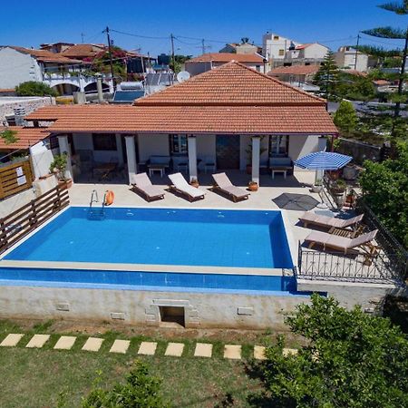 Villa Maro Large Private Pool Ac Wifi Kefalas Экстерьер фото